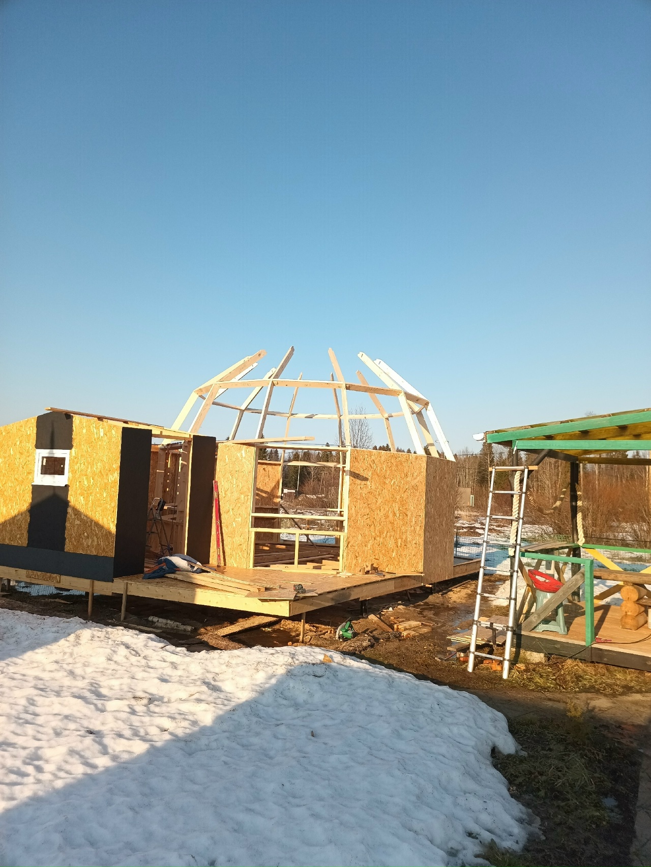 Assembling the frame of Dobrosfera 6 ECO